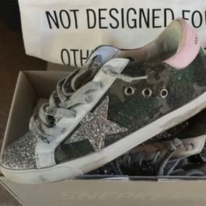 Camo golden goose size 36 US 6